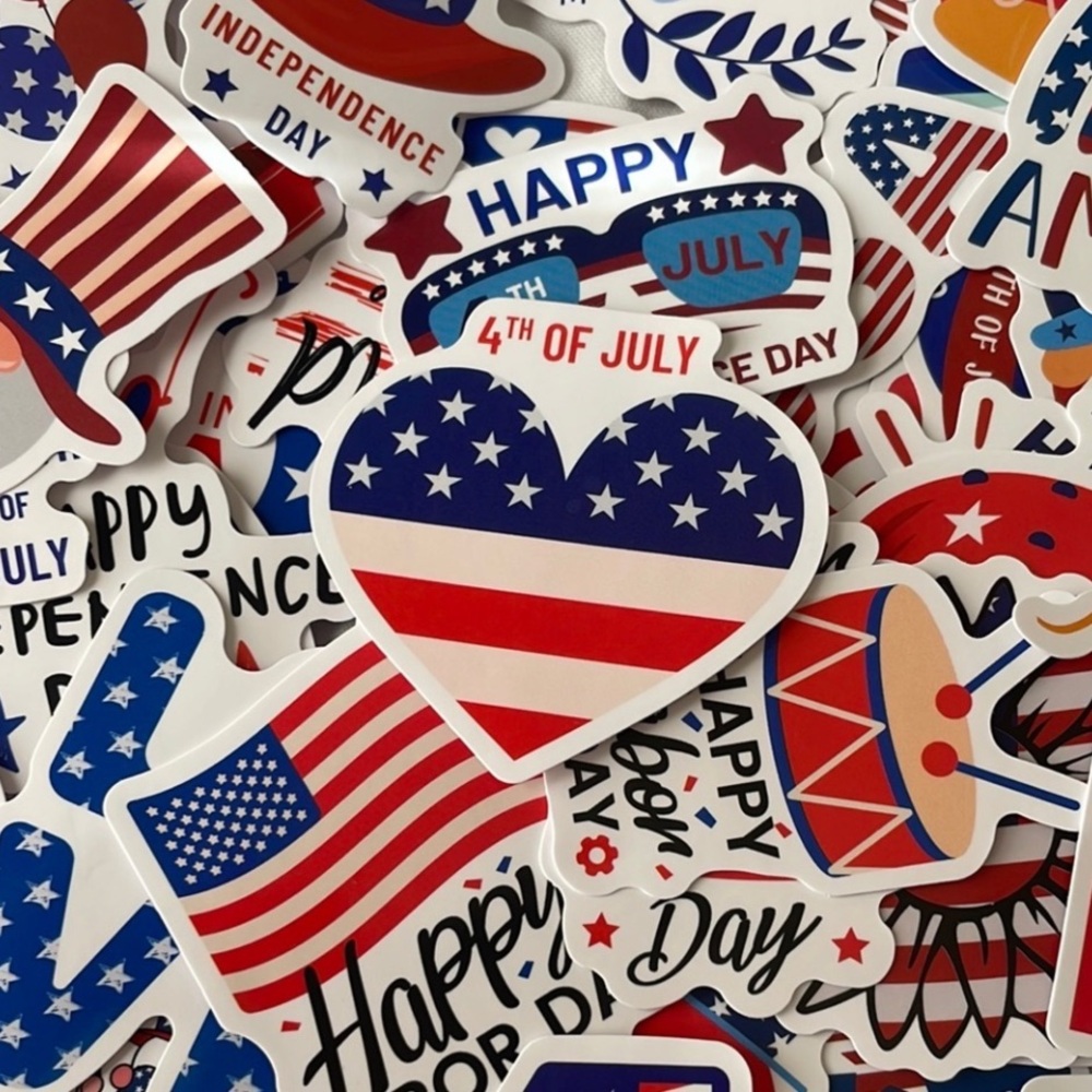 40+‎ Patriotic Stickers